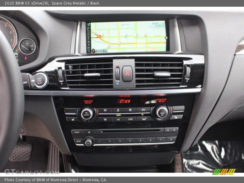 Controls of 2015 X3 xDrive28i