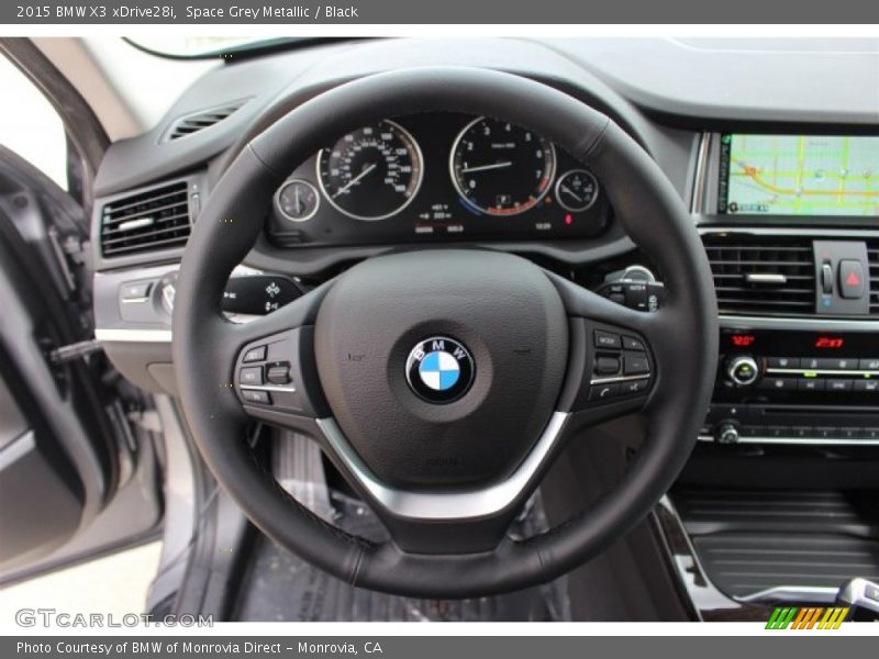  2015 X3 xDrive28i Steering Wheel