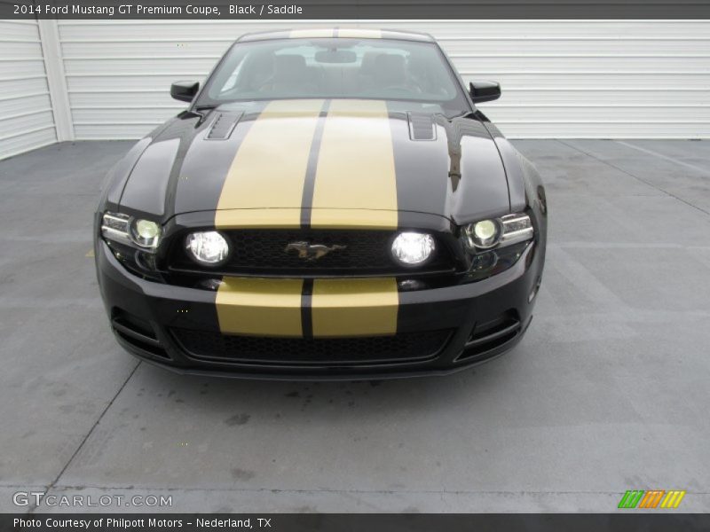 Black / Saddle 2014 Ford Mustang GT Premium Coupe