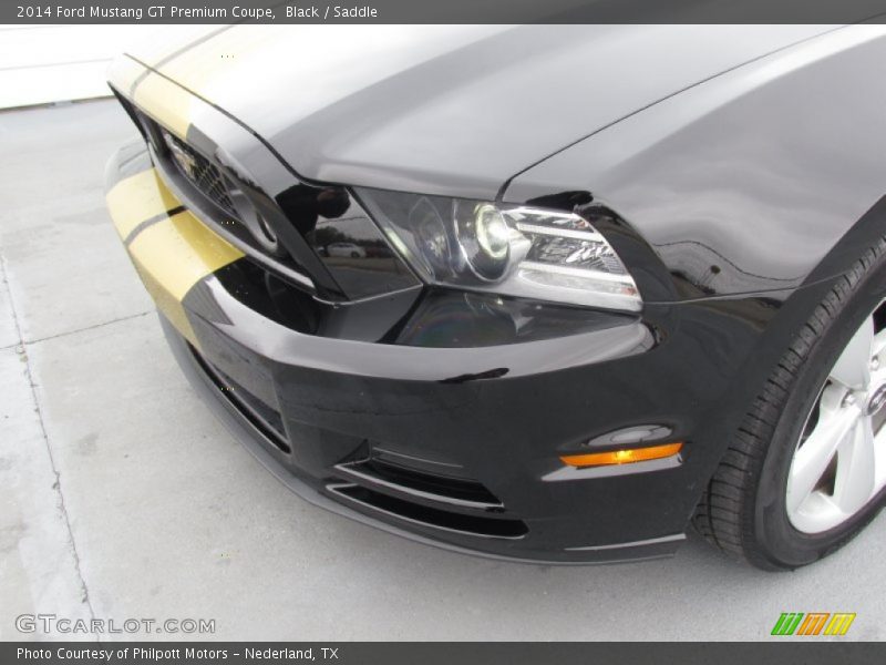 Black / Saddle 2014 Ford Mustang GT Premium Coupe