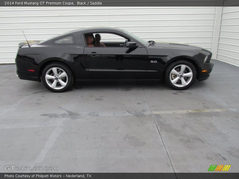 Black / Saddle 2014 Ford Mustang GT Premium Coupe