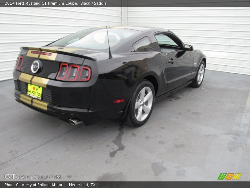 Black / Saddle 2014 Ford Mustang GT Premium Coupe