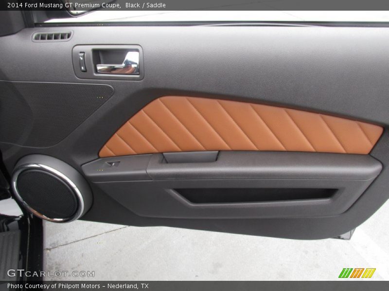 Black / Saddle 2014 Ford Mustang GT Premium Coupe