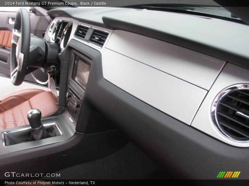 Black / Saddle 2014 Ford Mustang GT Premium Coupe
