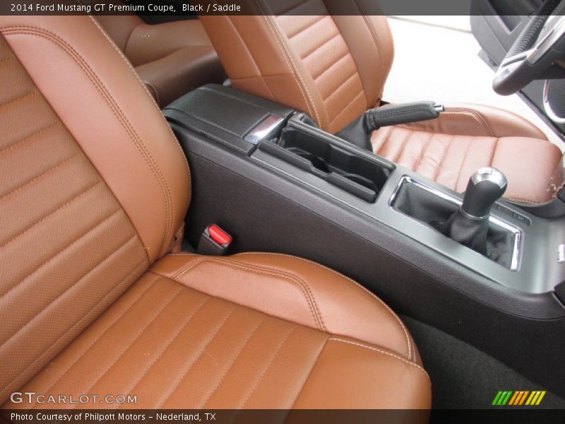 Black / Saddle 2014 Ford Mustang GT Premium Coupe