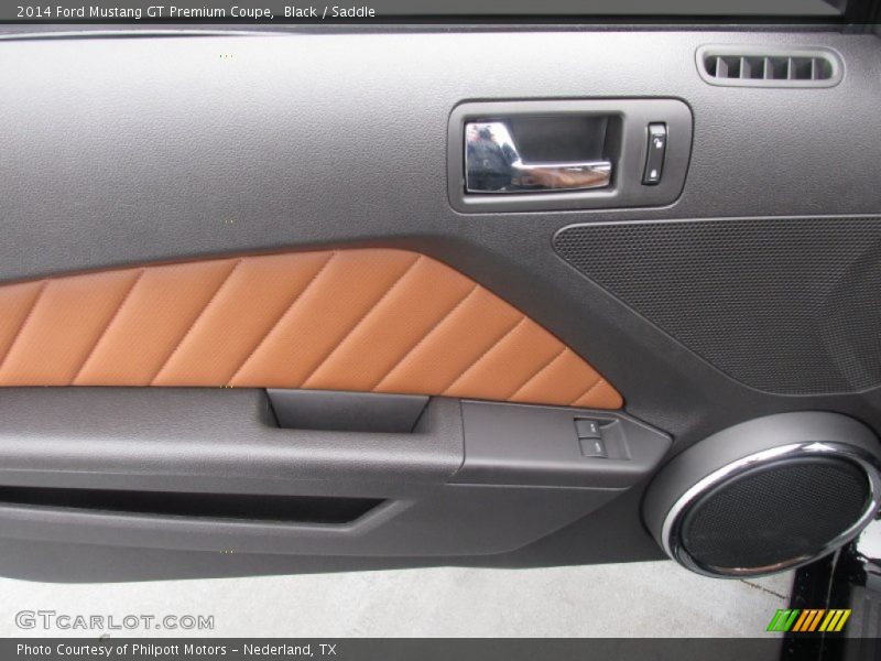 Black / Saddle 2014 Ford Mustang GT Premium Coupe