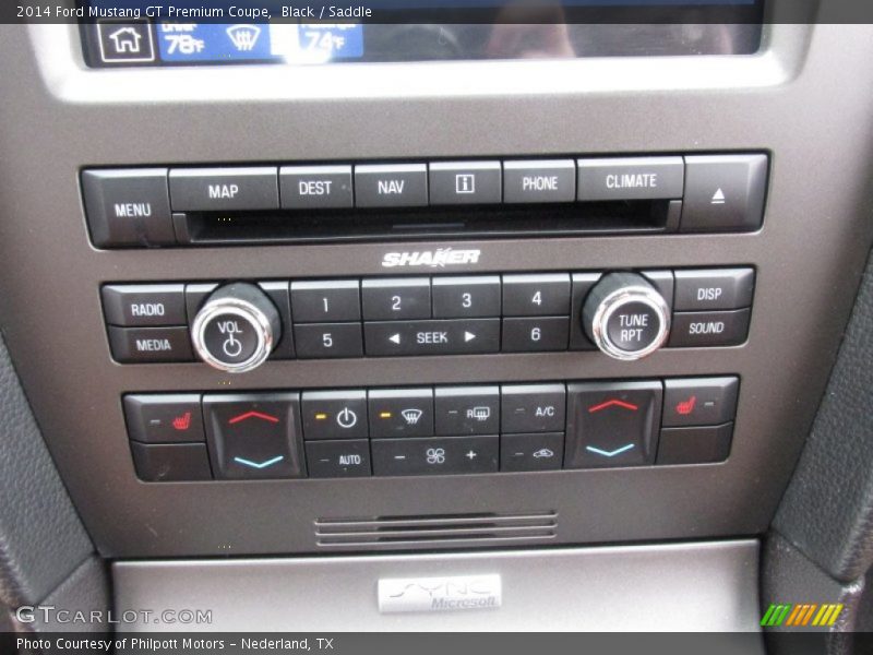Black / Saddle 2014 Ford Mustang GT Premium Coupe