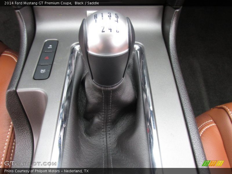 Black / Saddle 2014 Ford Mustang GT Premium Coupe
