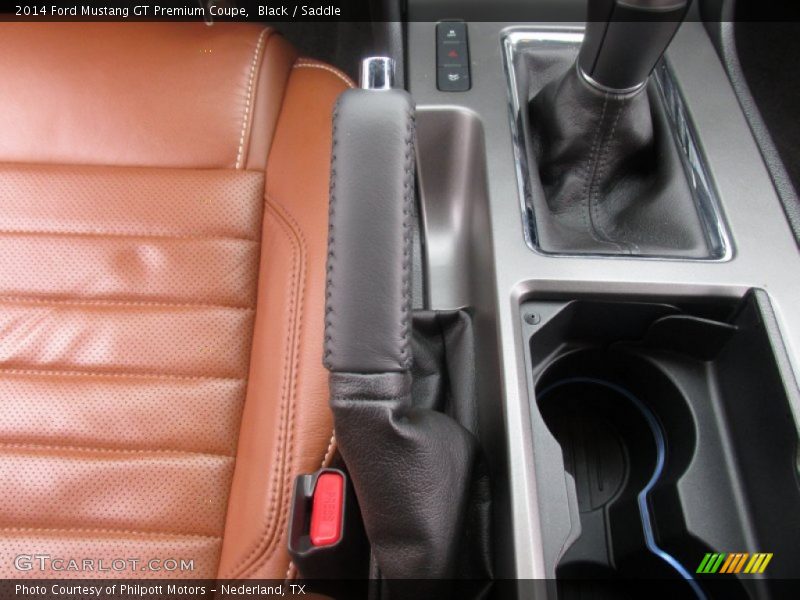 Black / Saddle 2014 Ford Mustang GT Premium Coupe