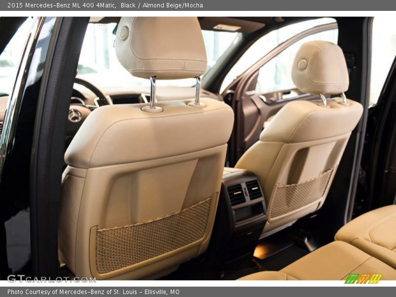 Black / Almond Beige/Mocha 2015 Mercedes-Benz ML 400 4Matic