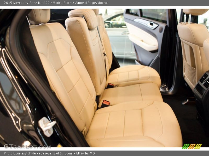 Black / Almond Beige/Mocha 2015 Mercedes-Benz ML 400 4Matic