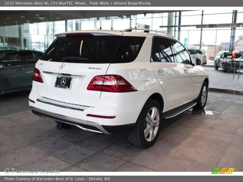 Polar White / Almond Beige/Mocha 2015 Mercedes-Benz ML 250 BlueTEC 4Matic