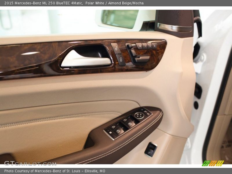 Polar White / Almond Beige/Mocha 2015 Mercedes-Benz ML 250 BlueTEC 4Matic