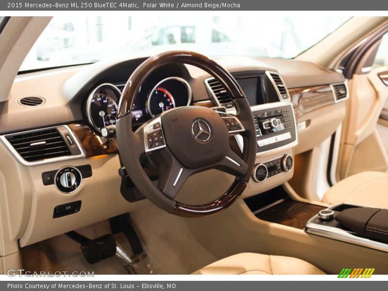 Polar White / Almond Beige/Mocha 2015 Mercedes-Benz ML 250 BlueTEC 4Matic