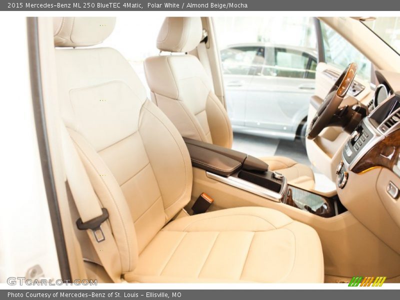 Polar White / Almond Beige/Mocha 2015 Mercedes-Benz ML 250 BlueTEC 4Matic