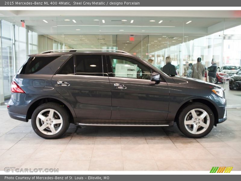  2015 ML 400 4Matic Steel Grey Metallic