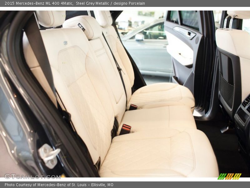 Rear Seat of 2015 ML 400 4Matic