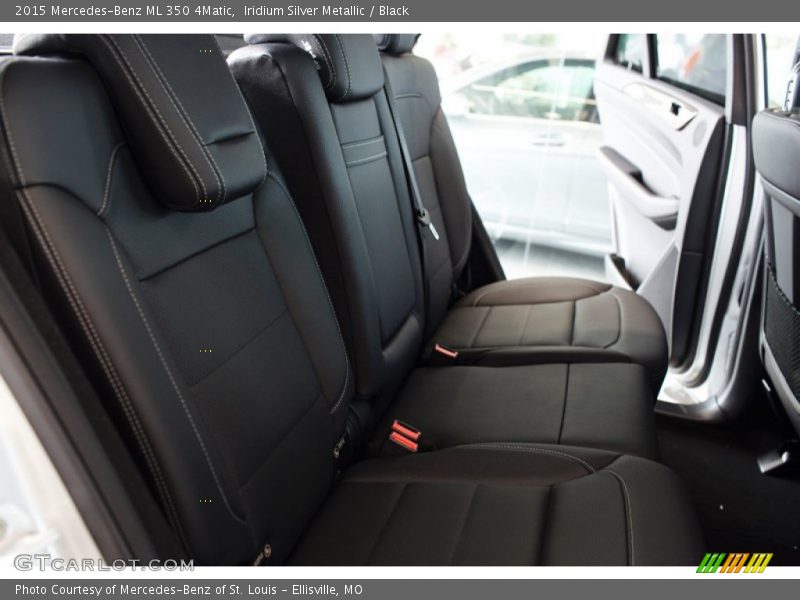 Iridium Silver Metallic / Black 2015 Mercedes-Benz ML 350 4Matic