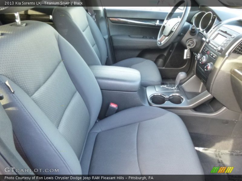 Titanium Silver / Black 2013 Kia Sorento LX