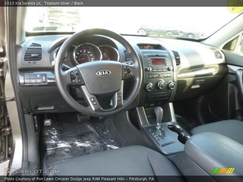  2013 Sorento LX Black Interior