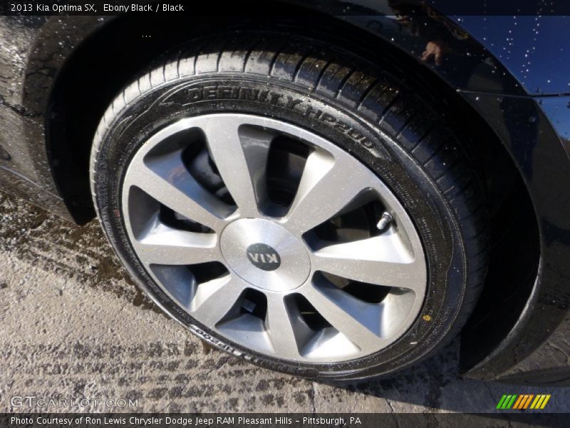 Ebony Black / Black 2013 Kia Optima SX