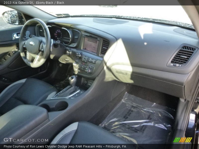 Ebony Black / Black 2013 Kia Optima SX
