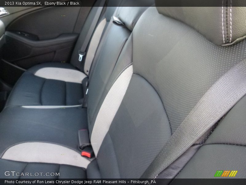 Ebony Black / Black 2013 Kia Optima SX