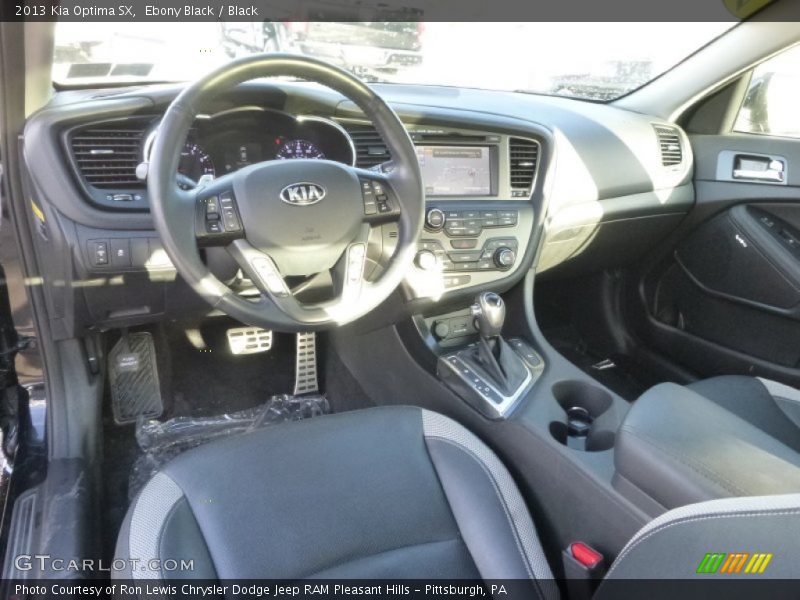 Ebony Black / Black 2013 Kia Optima SX