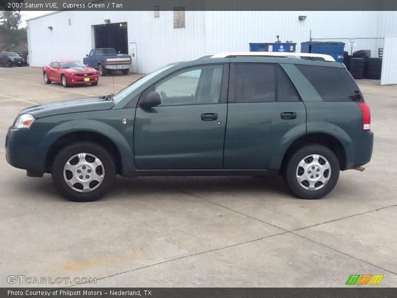 Cypress Green / Tan 2007 Saturn VUE