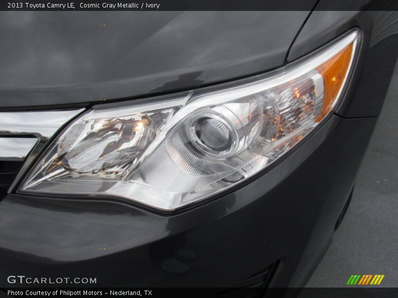 Cosmic Gray Metallic / Ivory 2013 Toyota Camry LE