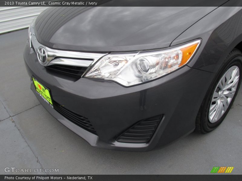 Cosmic Gray Metallic / Ivory 2013 Toyota Camry LE