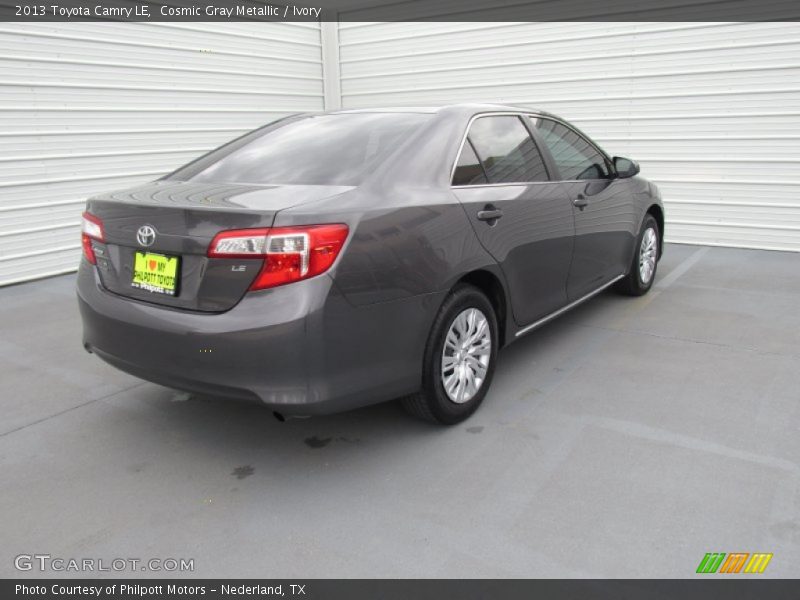 Cosmic Gray Metallic / Ivory 2013 Toyota Camry LE