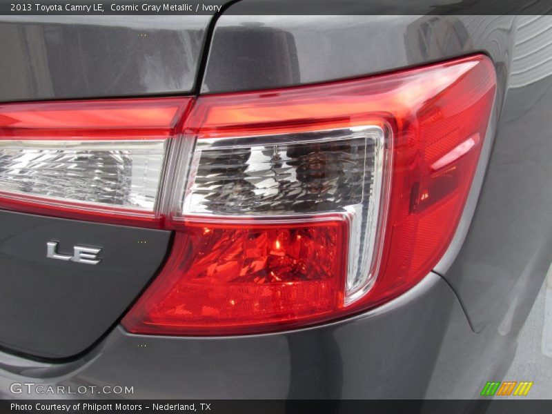 Cosmic Gray Metallic / Ivory 2013 Toyota Camry LE