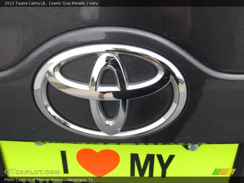 Cosmic Gray Metallic / Ivory 2013 Toyota Camry LE