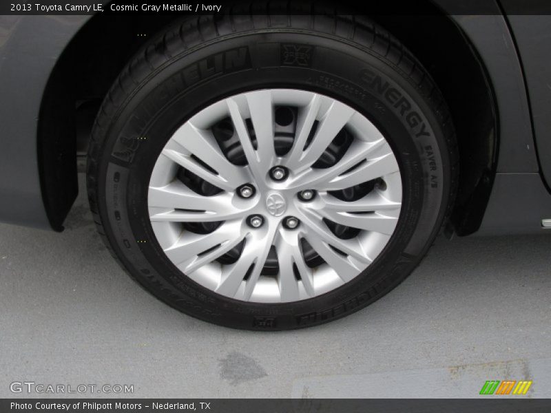 Cosmic Gray Metallic / Ivory 2013 Toyota Camry LE