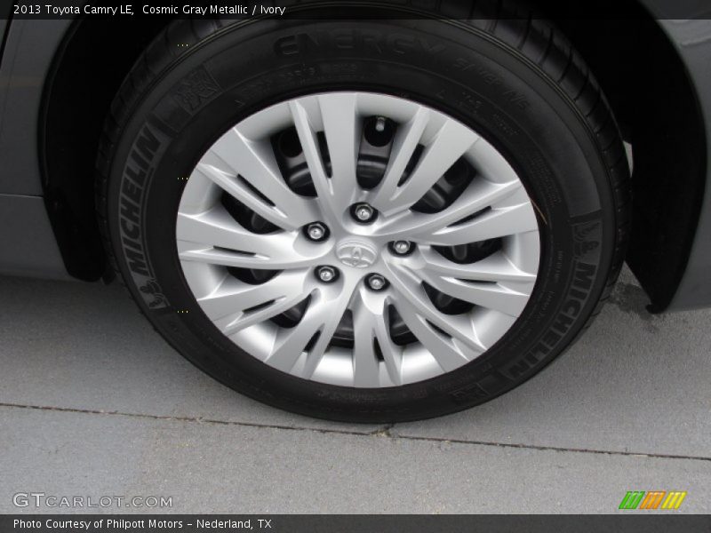 Cosmic Gray Metallic / Ivory 2013 Toyota Camry LE
