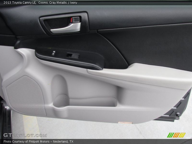 Cosmic Gray Metallic / Ivory 2013 Toyota Camry LE