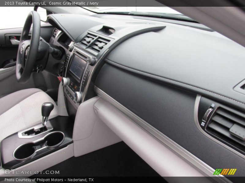 Cosmic Gray Metallic / Ivory 2013 Toyota Camry LE