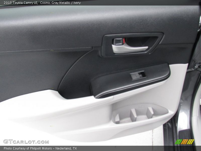 Cosmic Gray Metallic / Ivory 2013 Toyota Camry LE
