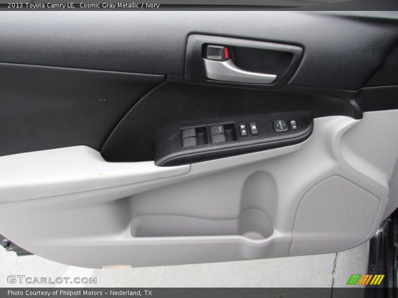 Cosmic Gray Metallic / Ivory 2013 Toyota Camry LE