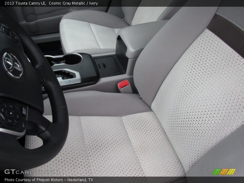 Cosmic Gray Metallic / Ivory 2013 Toyota Camry LE