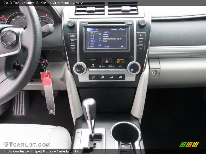 Cosmic Gray Metallic / Ivory 2013 Toyota Camry LE