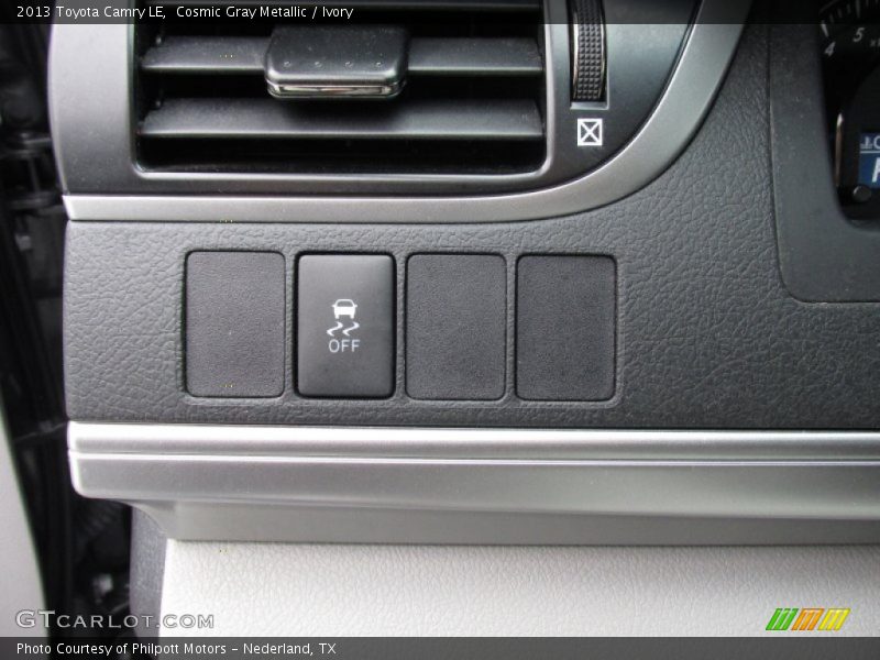Cosmic Gray Metallic / Ivory 2013 Toyota Camry LE
