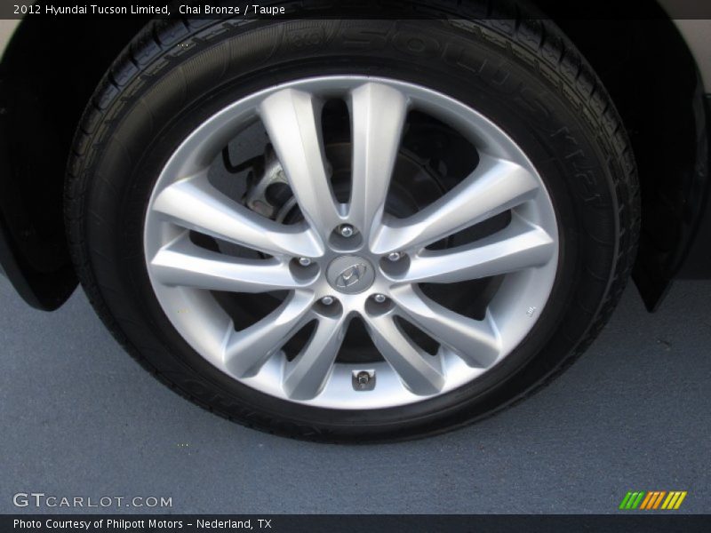 Chai Bronze / Taupe 2012 Hyundai Tucson Limited