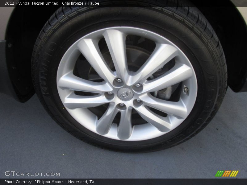 Chai Bronze / Taupe 2012 Hyundai Tucson Limited