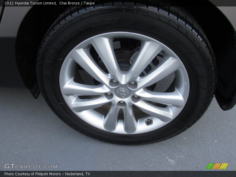 Chai Bronze / Taupe 2012 Hyundai Tucson Limited