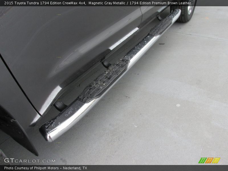 Magnetic Gray Metallic / 1794 Edition Premium Brown Leather 2015 Toyota Tundra 1794 Edition CrewMax 4x4