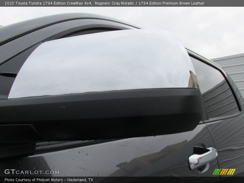 Magnetic Gray Metallic / 1794 Edition Premium Brown Leather 2015 Toyota Tundra 1794 Edition CrewMax 4x4