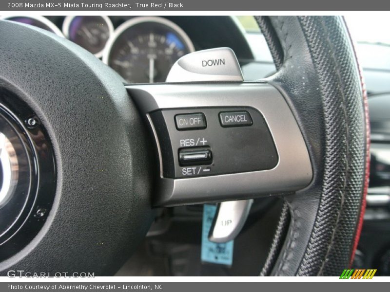 Controls of 2008 MX-5 Miata Touring Roadster