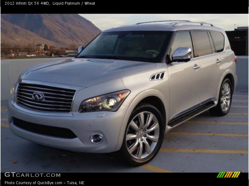 Front 3/4 View of 2012 QX 56 4WD